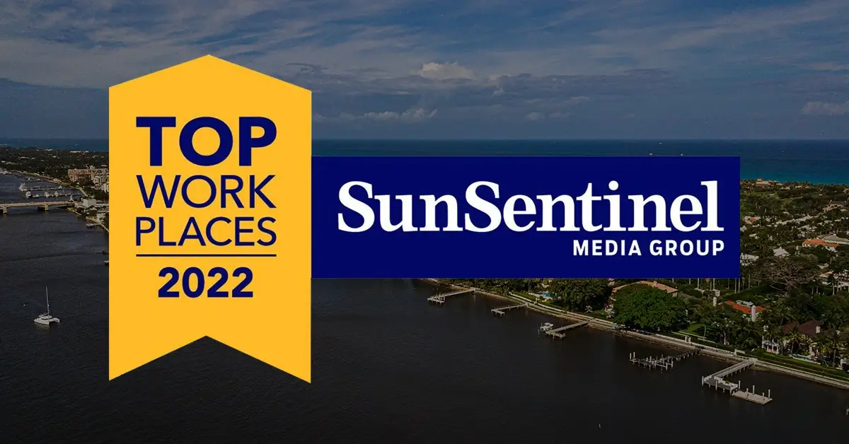 Petri Pest Control was voted and featured in SunSentinel Media Group's Top 10 places to work in 2022