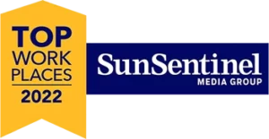 Top work places 2022 awarded to Petri Pest Control by SunSentinel